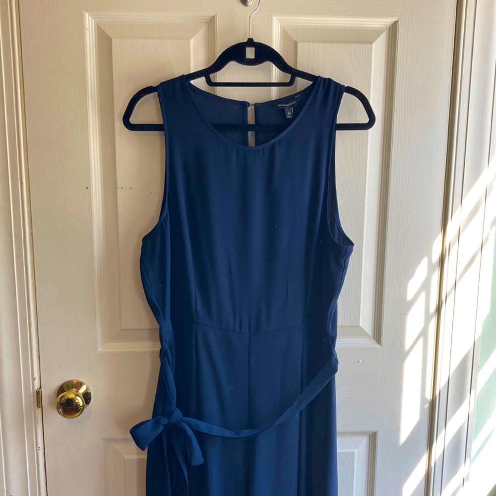 Navy blue jumpsuit